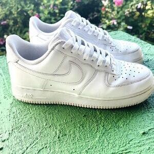 Nike AF 1 Low Top Men's Sz 8.5 White CW2288-11 Retro
